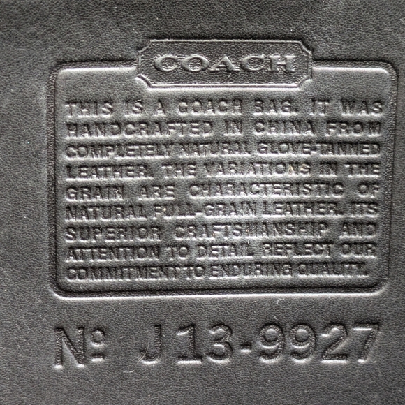 Coach Willis Black Leather Crossbody /Handbag. - Picture 9 of 14